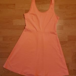 Neon Heathered Orange Old Navy Dress Medium NWOT